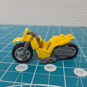 LEGO City Stuntz Demolition Dirt Bike Yellow For Minifigure Works